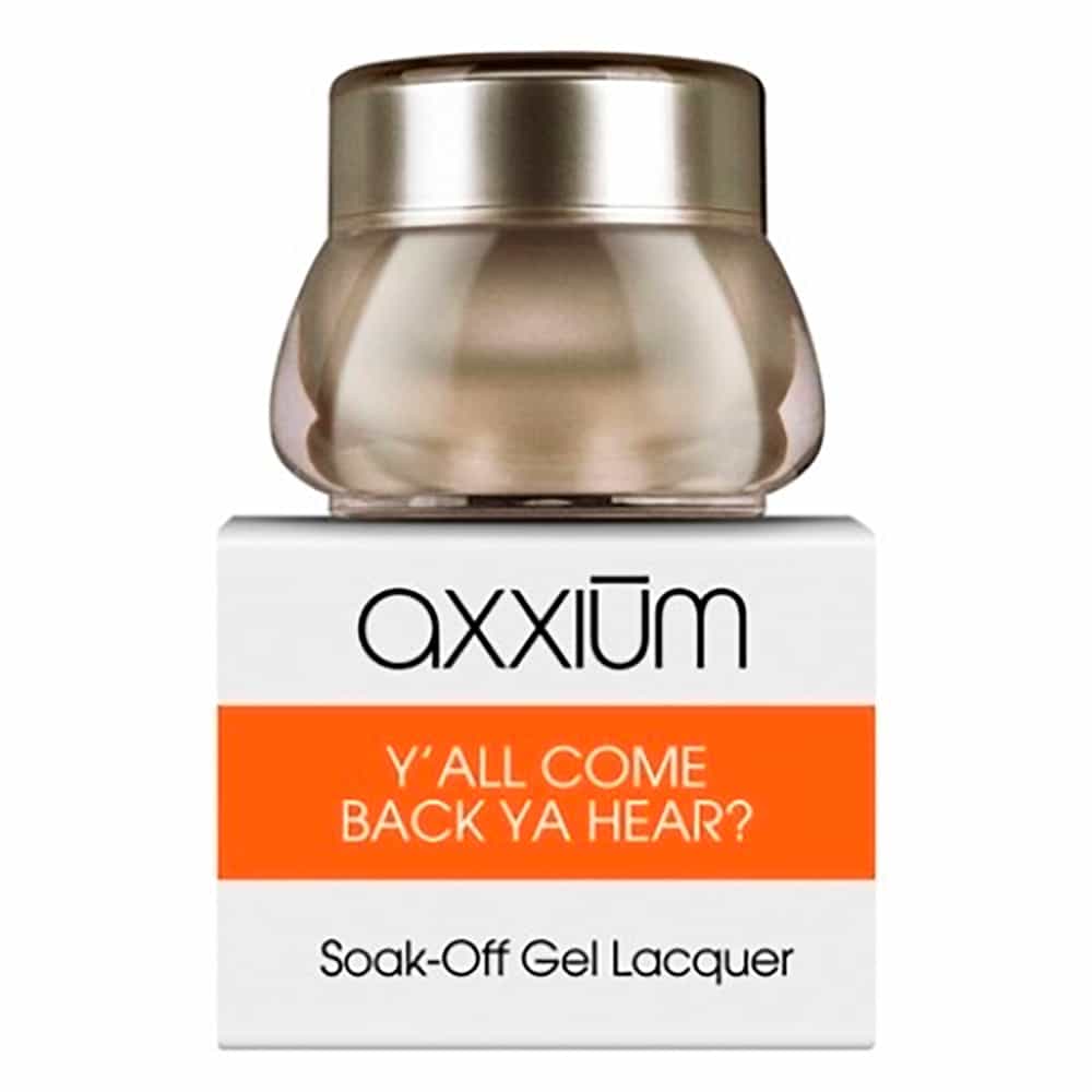 White Smoke OPI Axxium S/O Gel Y'all Come Back Ya Hear .21oz-6g AXT20