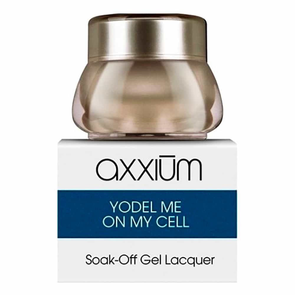 White Smoke OPI Axxium S/O Gel Lacq Yodel Me On My Cell .21oz-6g AXZ20