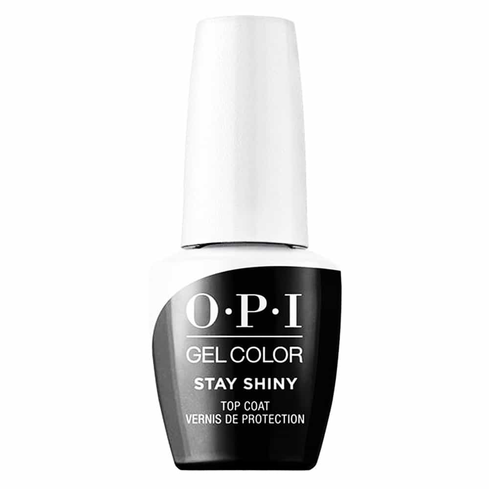 White Smoke OPI Gelcolor Stay Shiny Top Coat 15ml/ 0.5 fl oz GC 003