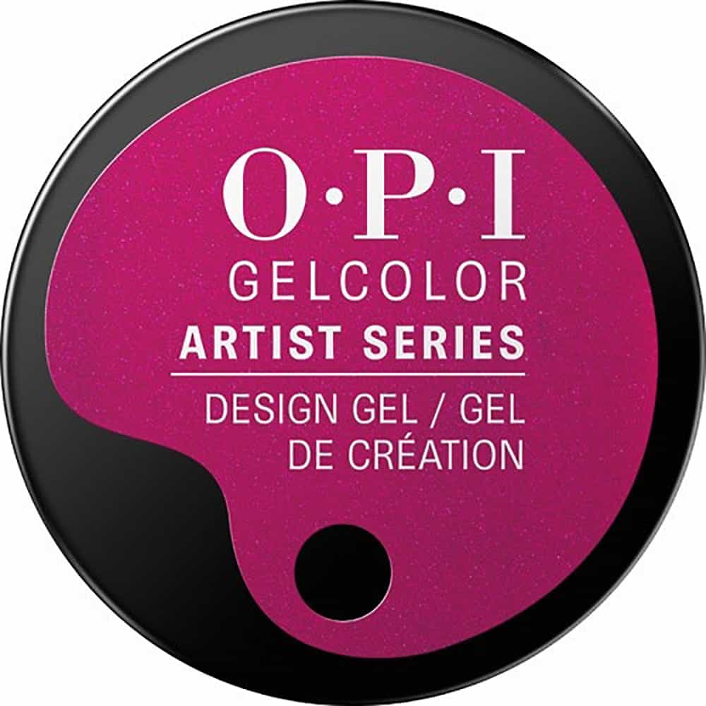 White Smoke OPI Gelcolor A/S A Fuchsia Too Many 4g/0.21 oz GP 001
