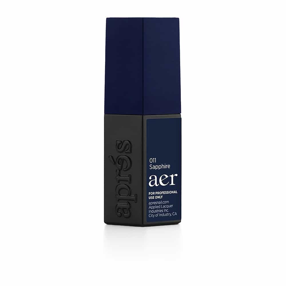 Midnight Blue Apres Aer Gel Cool Color 15ml/0.5 oz Sapphire AERG-011 57430