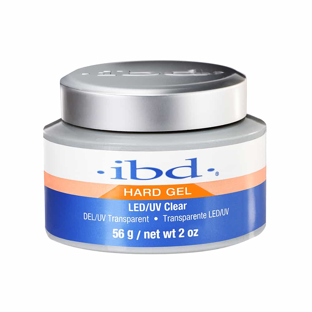 White Smoke Ibd Hard Gel LED/UV - Clear 2 oz/56 g