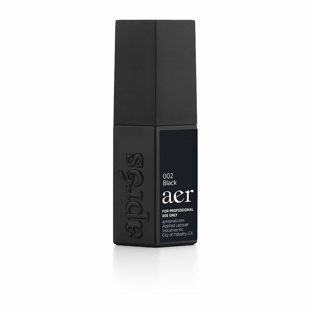 Dark Slate Gray Apres Aer Gel Warm Color 15 ml/0.5 oz Black AERG-002 77991