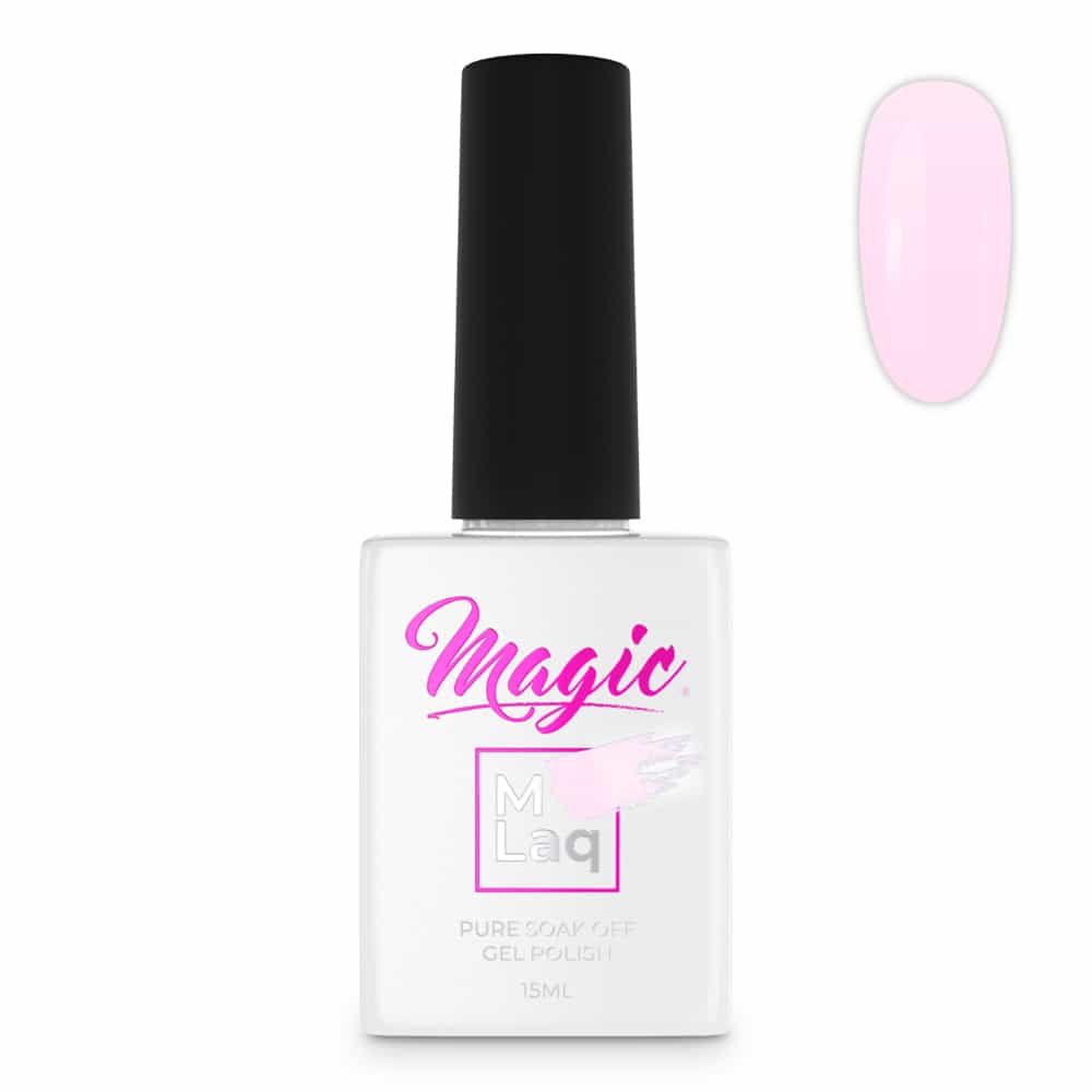 White Smoke Magic Gel Polish MLaq Rose Petals -