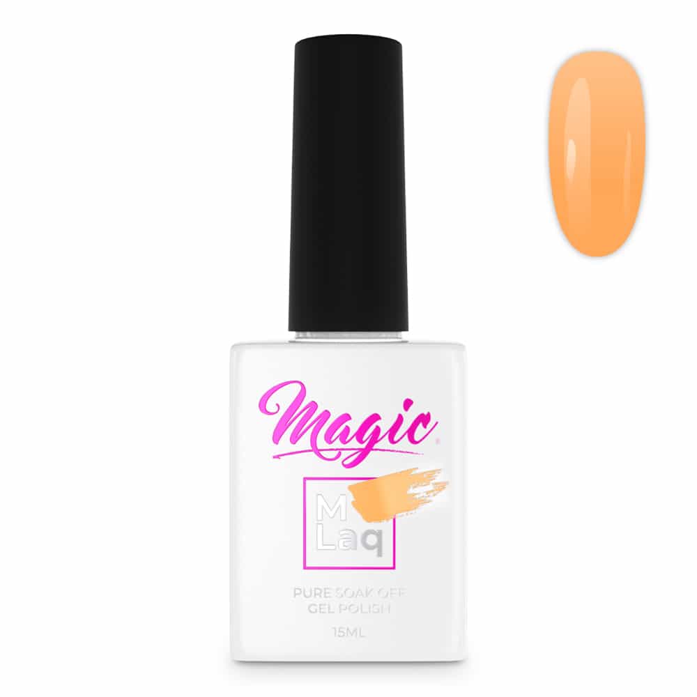 White Smoke Magic Gel Polish MLaq Peach Parfeit 15 ml -