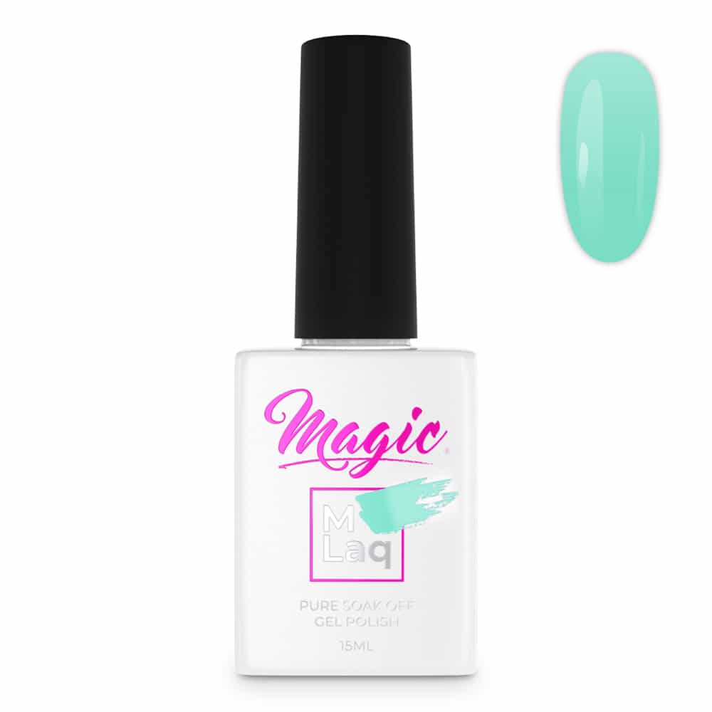 White Smoke Magic Gel Polish MLaq Pool Party -