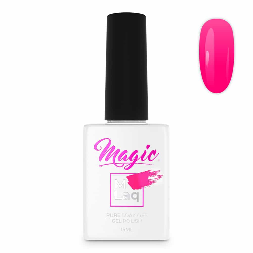 White Smoke Magic Gel Polish MLaq Pixie Pink 15 ml -