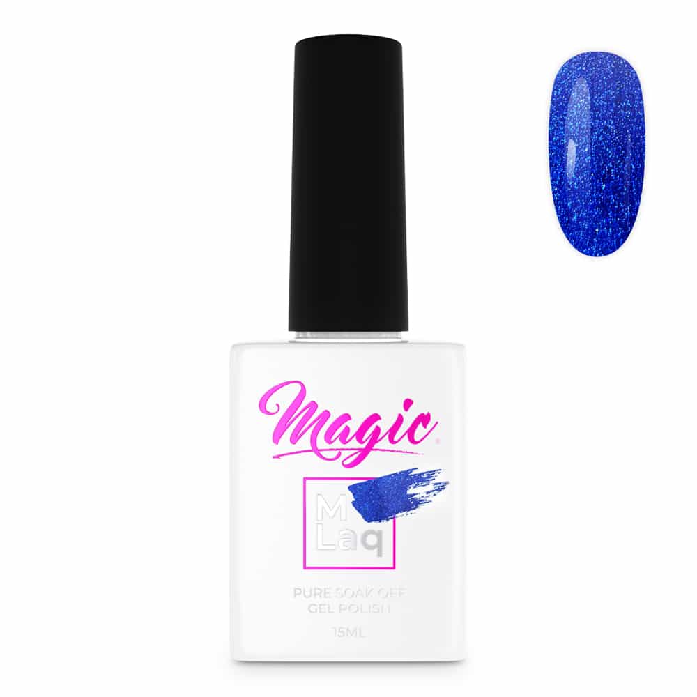 White Smoke Magic Gel Polish MLaq Starlight Sapphire -