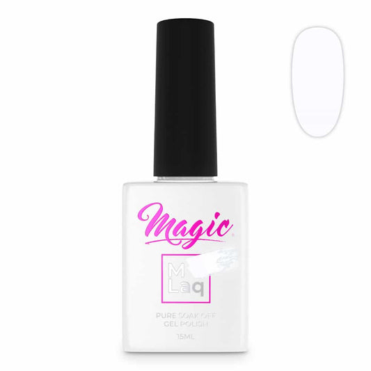 White Smoke Magic Gel Polish MLaq Iceberg White -