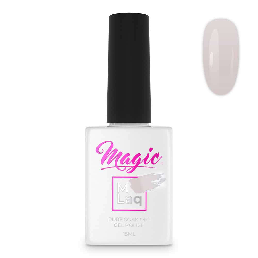 White Smoke Magic Gel Polish MLaq 15 ml - Melted Beige