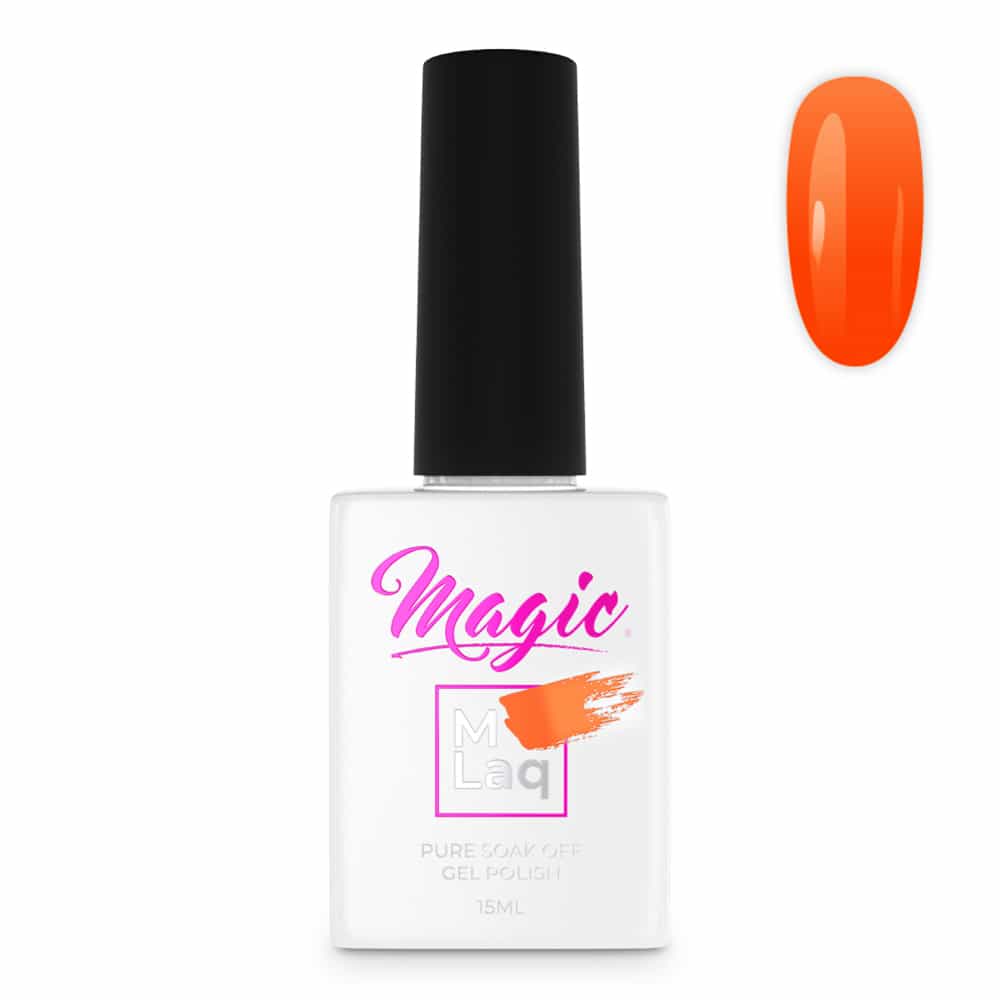 White Smoke Magic Gel Polish MLaq Orange Style -