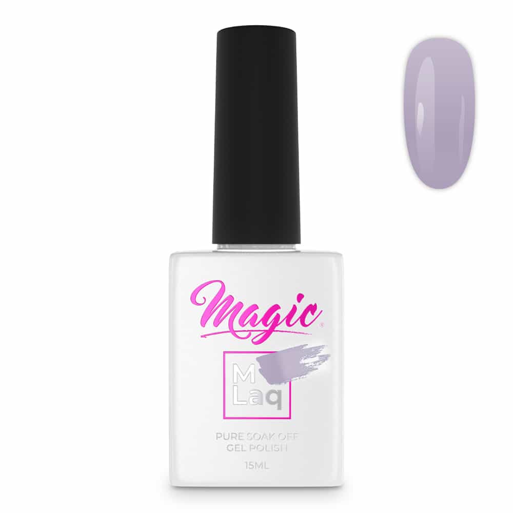White Smoke Magic Gel Polish MLaq Hazy Lilac -