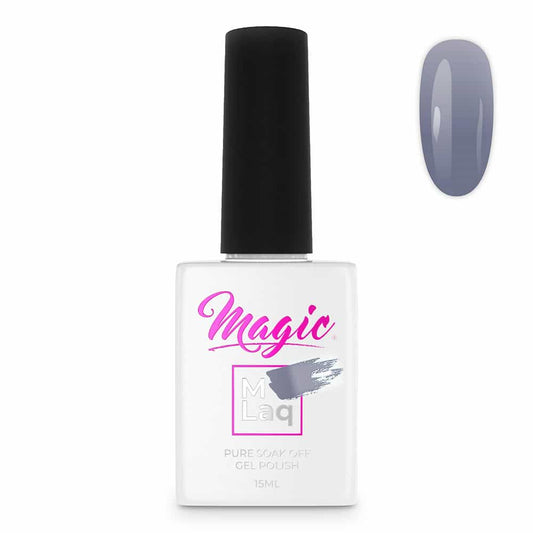 White Smoke Magic Gel Polish MLaq 15 ml - Business Grey