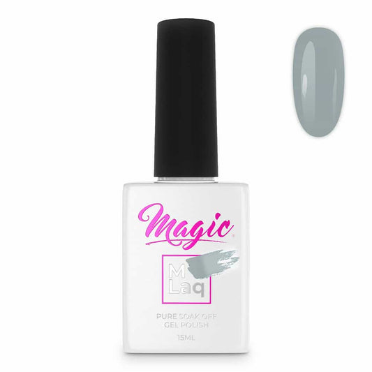 White Smoke Magic Gel Polish MLaq 15 ml - Wet Steel