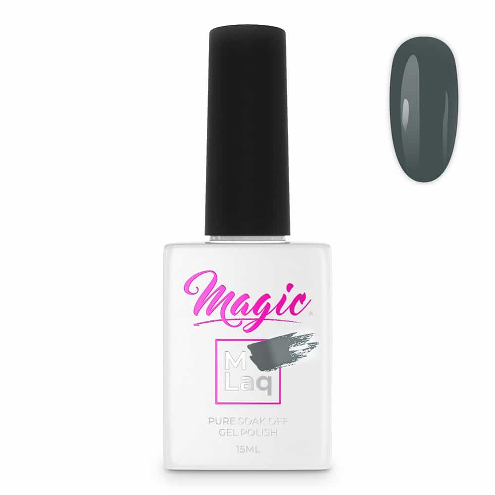 White Smoke Magic Gel Polish MLaq 15 ml - The Grey