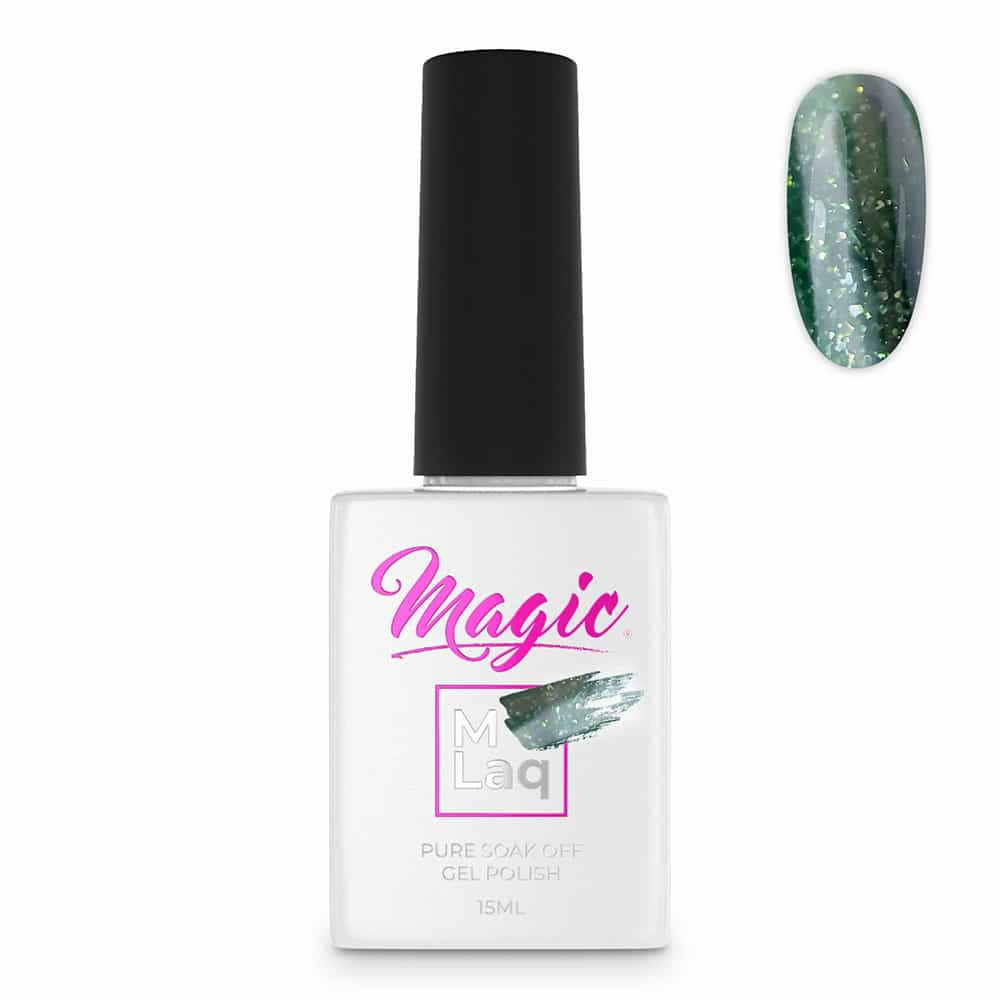 White Smoke Magic Gel Polish MLaq 15 ml - Rainforest