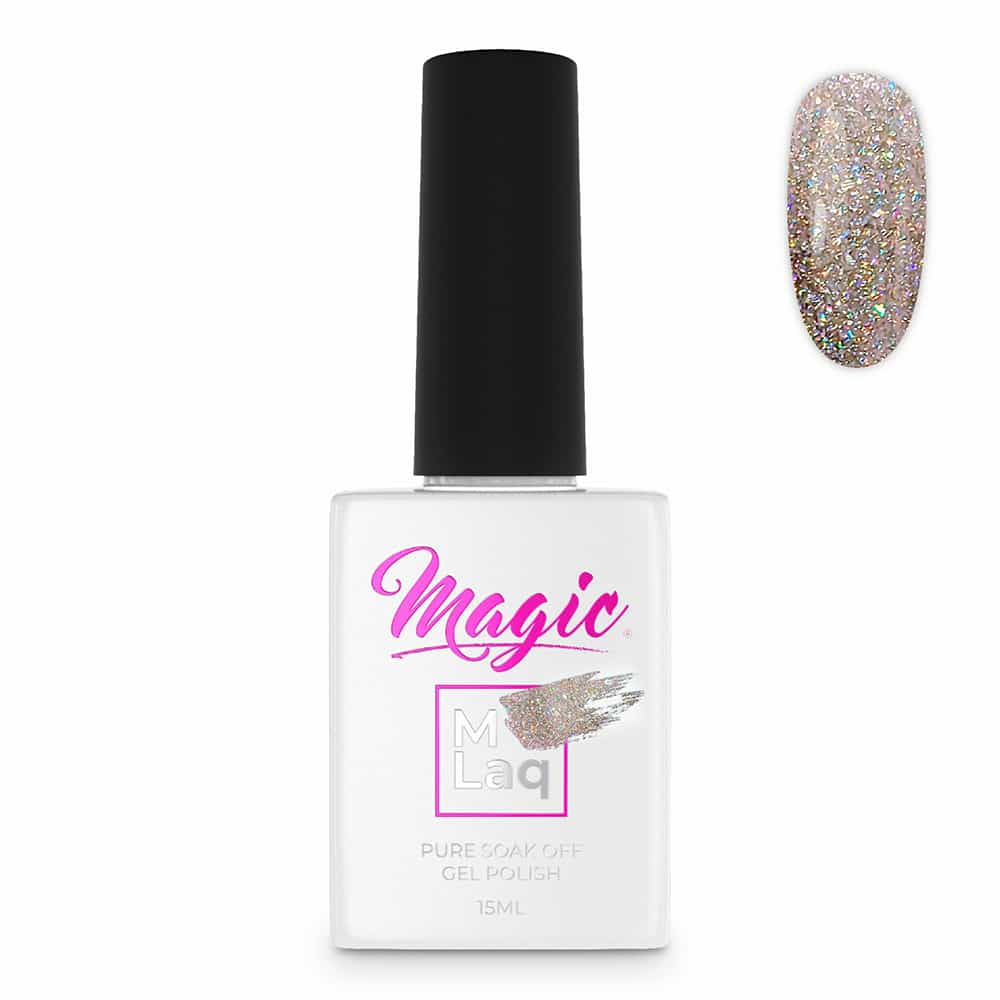White Smoke Magic Gel Polish MLaq 15 ml - Warm Sand