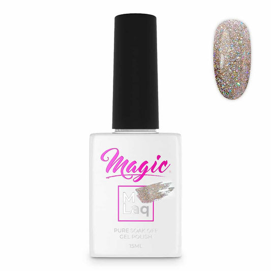 White Smoke Magic Gel Polish MLaq 15 ml - Warm Sand