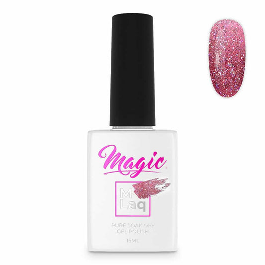 White Smoke Magic Gel Polish MLaq 15 ml - Rosy Blush