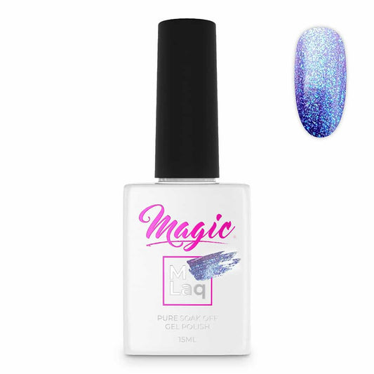 White Smoke Magic Gel Polish MLaq 15 ml - Very Peri Blitz