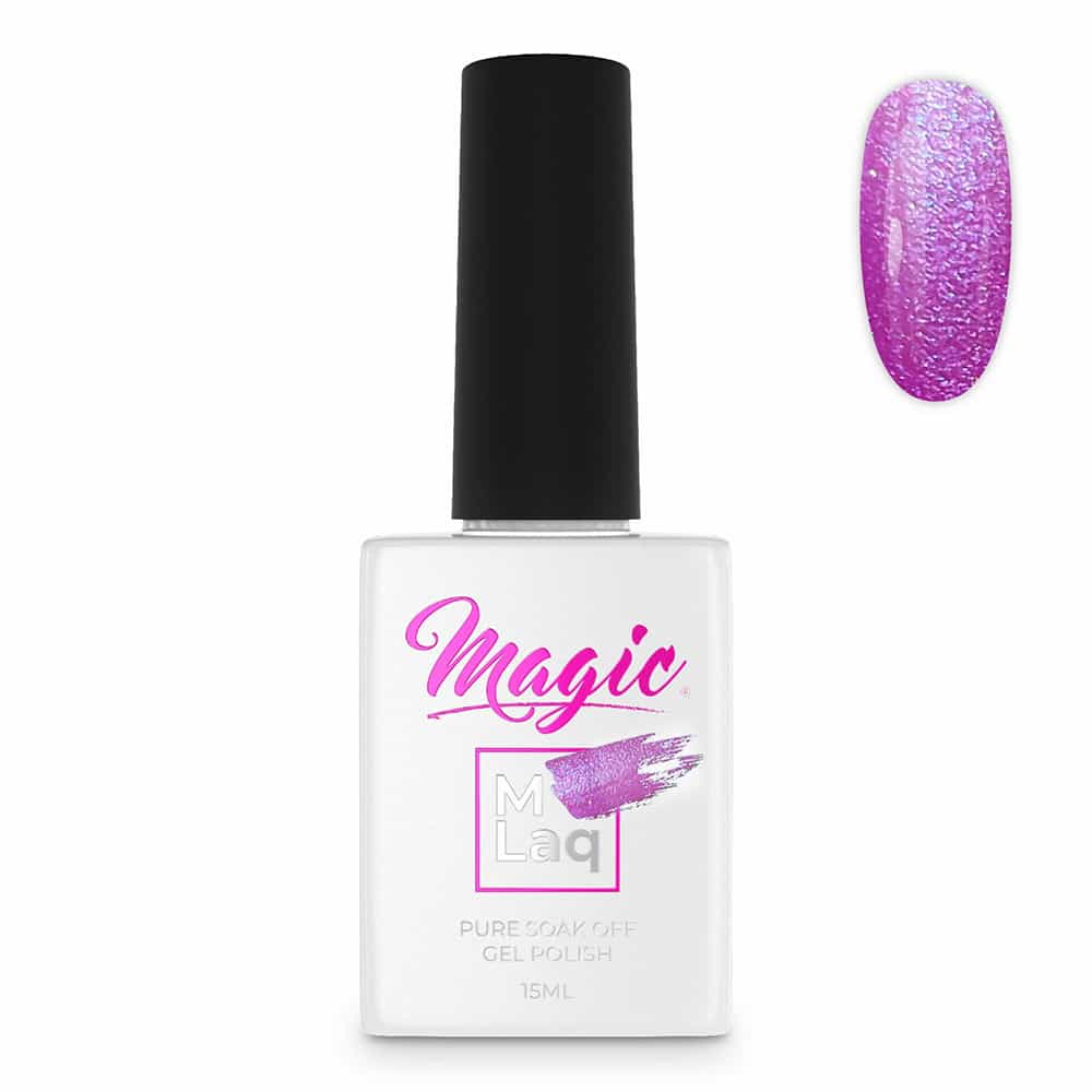 White Smoke Magic Gel Polish MLaq 15 ml - Super Fuchsia