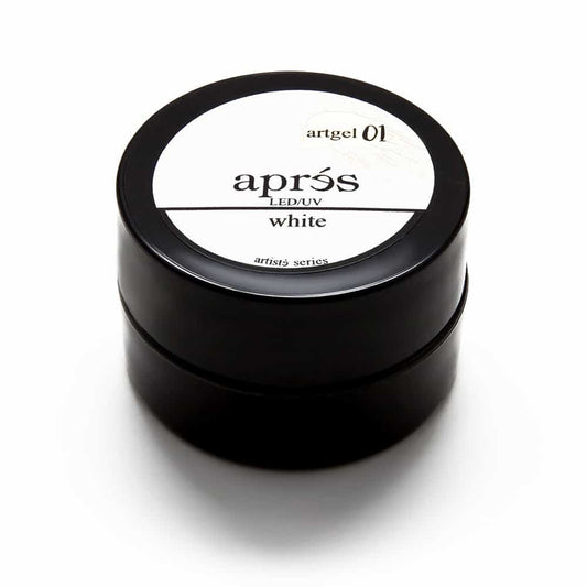 White Smoke Apres Art Gel LED/UV Artgel01 - White APAG-W