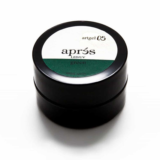 White Smoke Apres Art Gel LED/UV Artgel05 - Green APAG-GRN