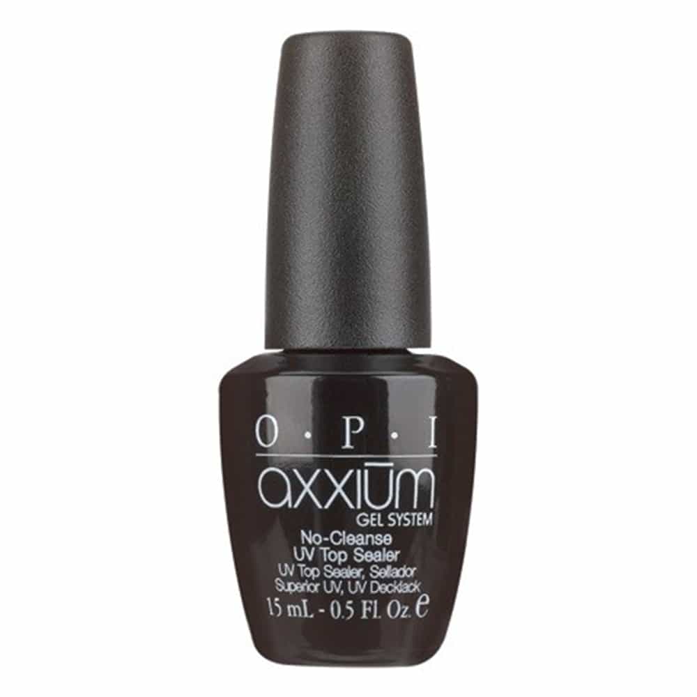 White Smoke OPI Axxium No Cleanse UV Top Sealer .5floz-15ml AX212