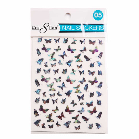 Lavender Cre8tion Nail Art Sticker Butterfly 05 1101-1113