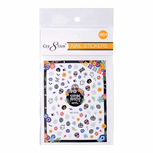 Lavender Cre8tion Nail Art Sticker Halloween H01 1101-1142