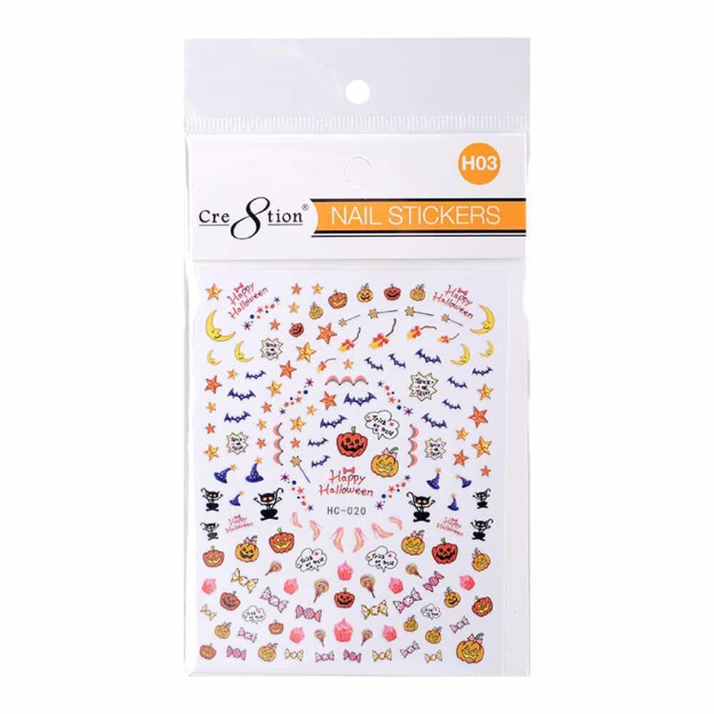 Lavender Cre8tion Nail Art Sticker Halloween H03 1101-1144