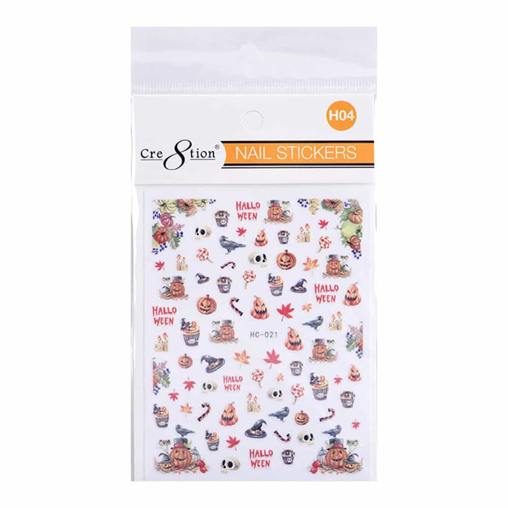 Lavender Cre8tion Nail Art Sticker Halloween H04 1101-1145