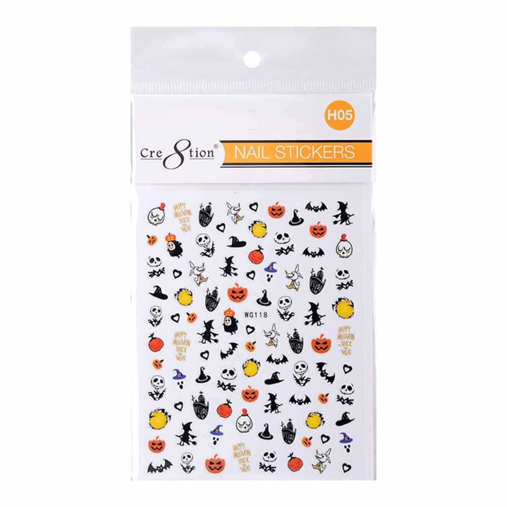 Lavender Cre8tion Nail Art Sticker Halloween H05 1101-1146
