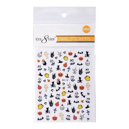 Lavender Cre8tion Nail Art Sticker Halloween H05 1101-1146