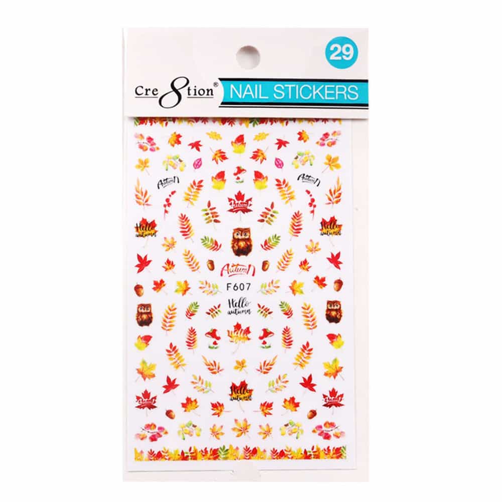 Misty Rose Cre8tion Nail Art Sticker Butterfly 29 1101-1158