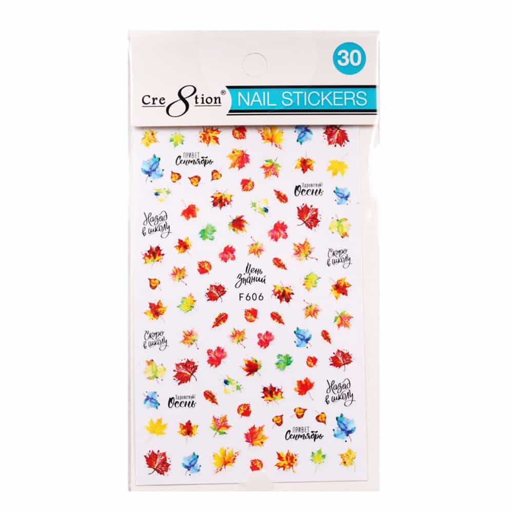 Misty Rose Cre8tion Nail Art Sticker Butterfly 30 1101-1159