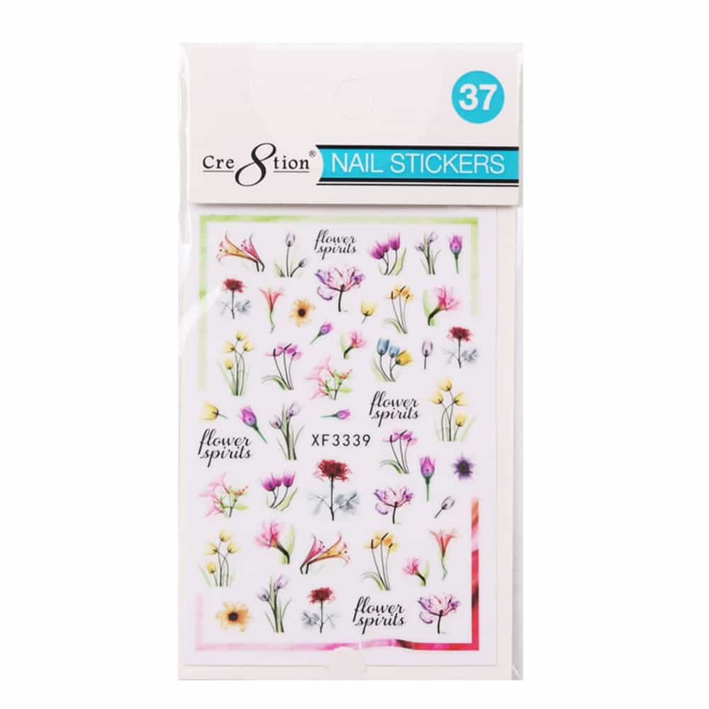 Lavender Cre8tion Nail Art Sticker Butterfly 37 1101-1168