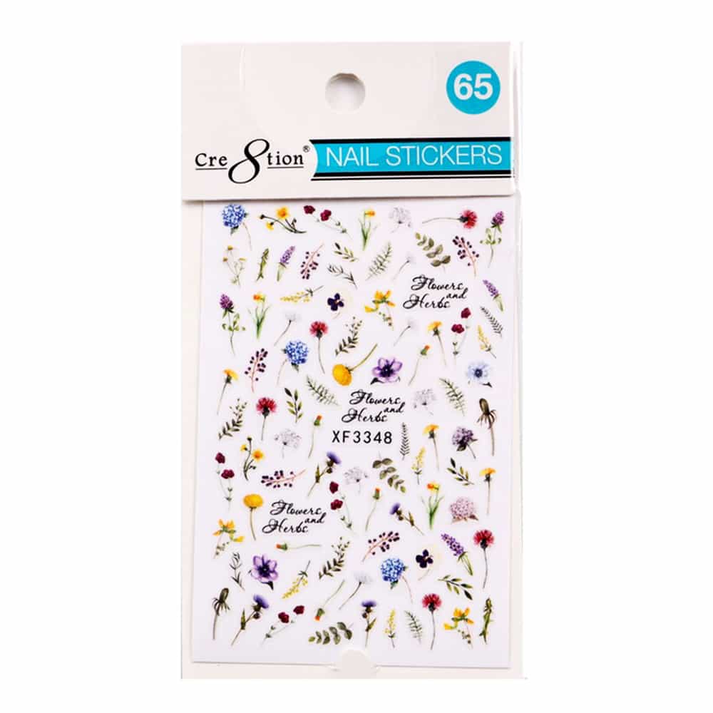 Misty Rose Cre8tion Nail Art Sticker Butterfly 65 1101-1196