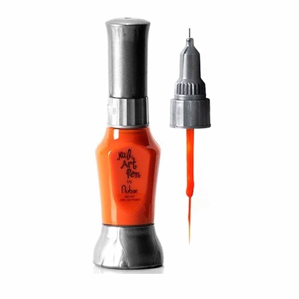White Smoke Nubar Nail Art Pen Neon Pumpkin NAP114