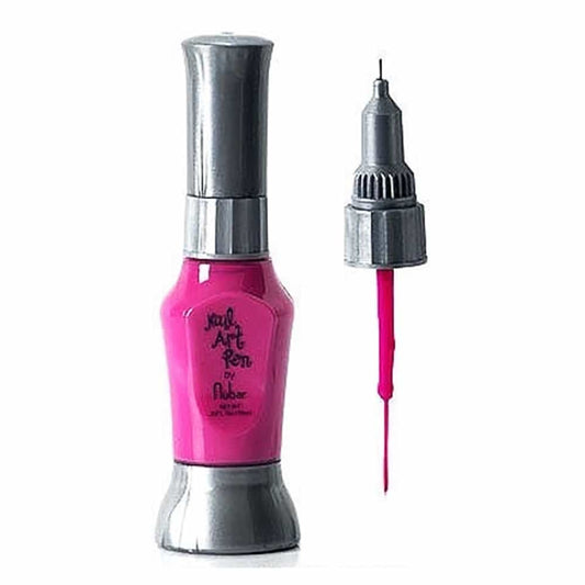 White Smoke Nubar Nail Art Pen Neon Fuchsia NAP122