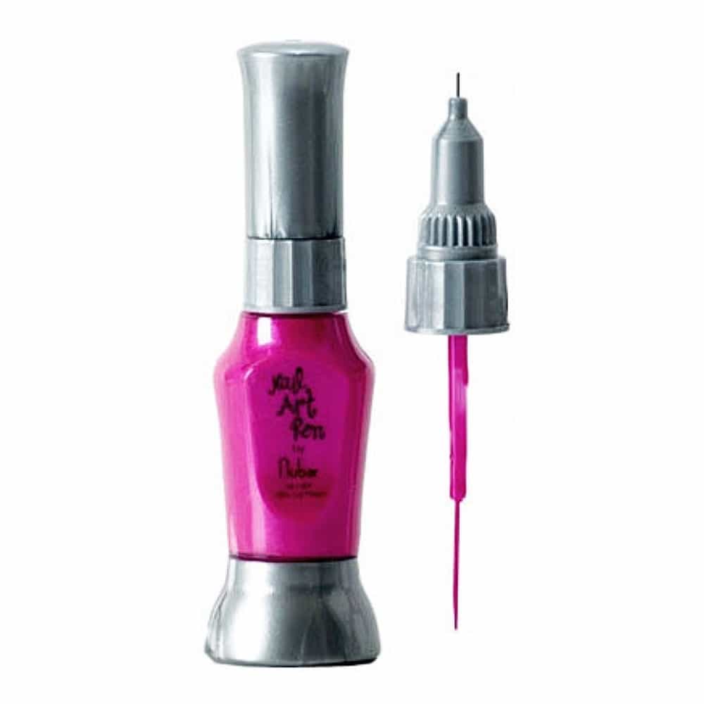White Smoke Nubar Nail Art Pen Fuchsia Frost NAP132