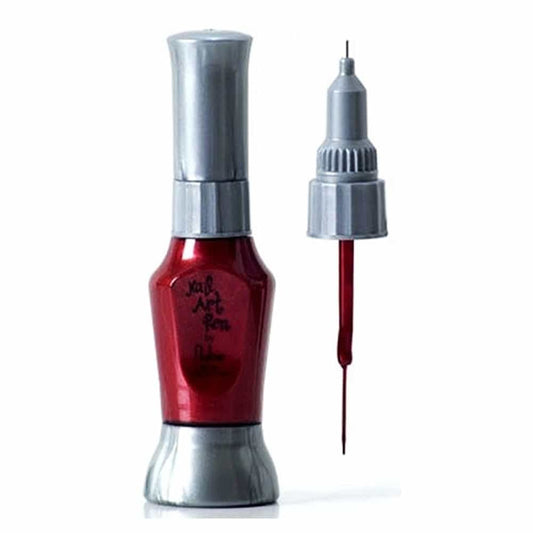 White Smoke Nubar Nail Art Pen Red Frost NAP133