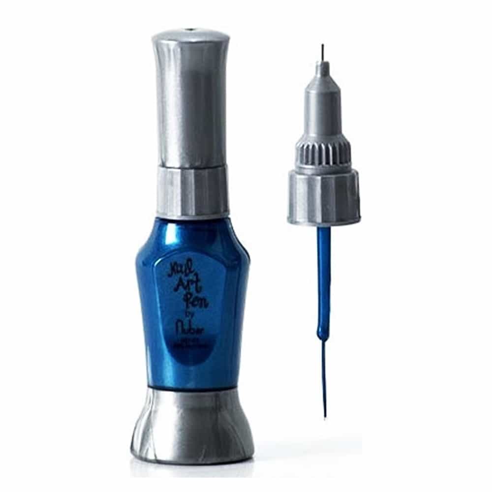 White Smoke Nubar Nail Art Pen Blue Frost NAP144