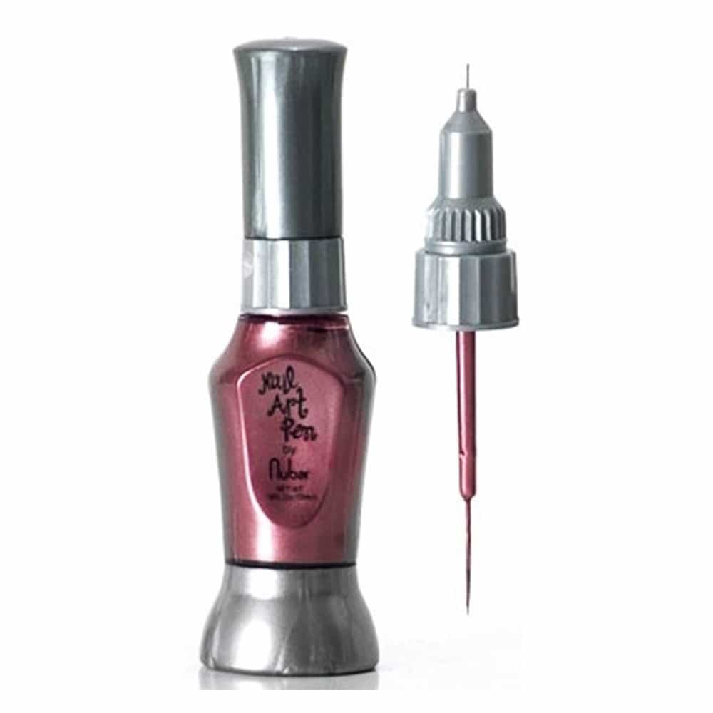 White Smoke Nubar Nail Art Pen Bronzed Rose NAP160