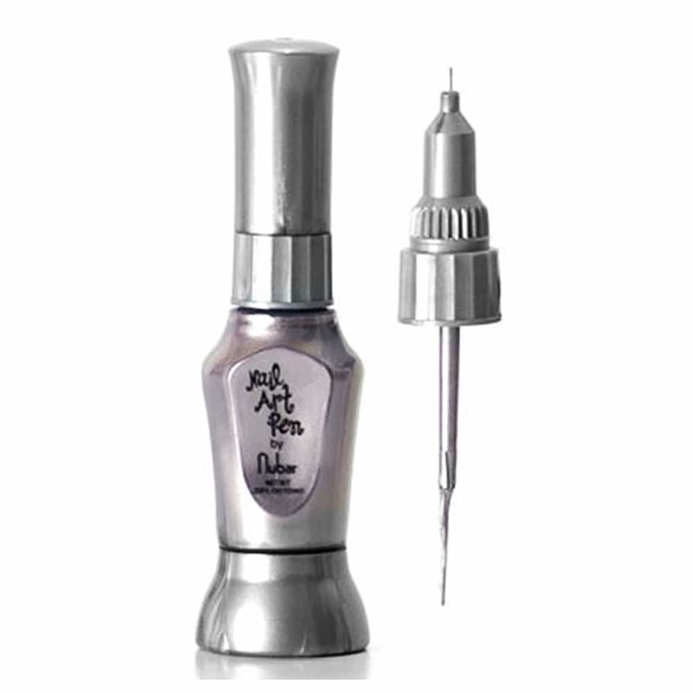 White Smoke Nubar Nail Art Pen Lavender Pewter NAP161
