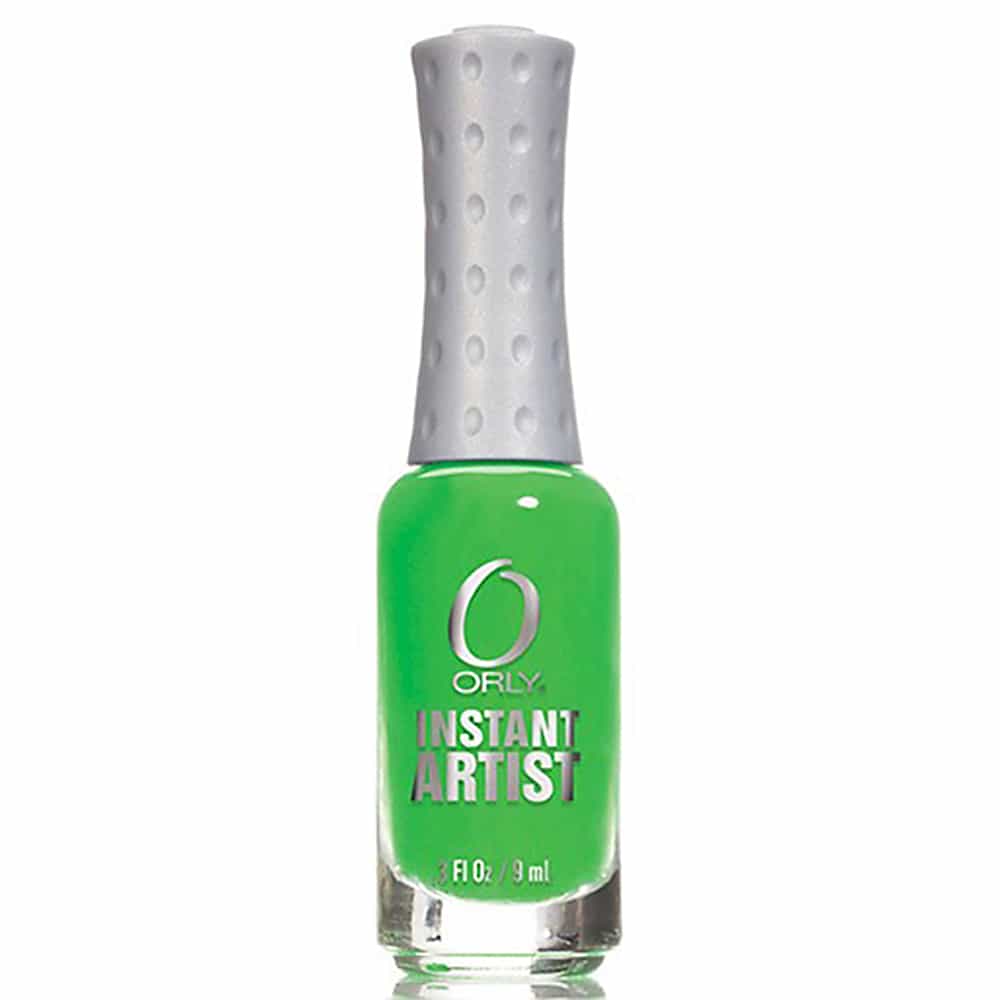 White Smoke Orly Instant Artist Water-Based Paint Hot Green 0.3oz 27007