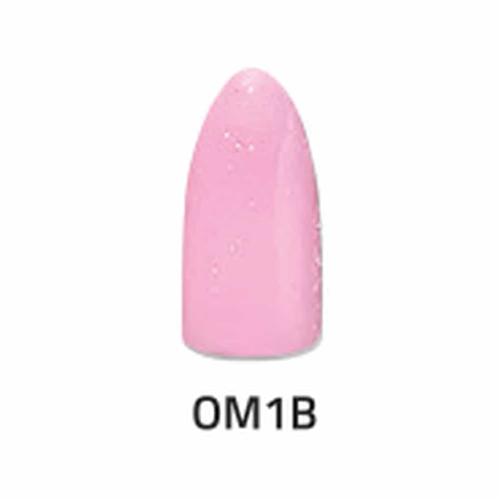 Pink Chisel Dip Powder Metallic 2 fl oz - OM 1B