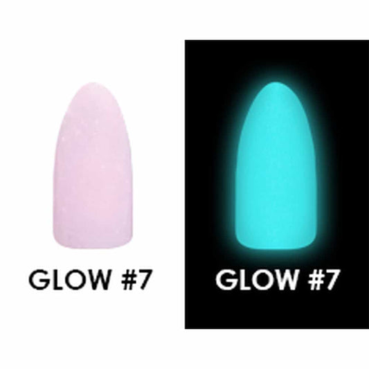 White Smoke Chisel Powder Glow In Dark 2 fl oz - GLOW 7