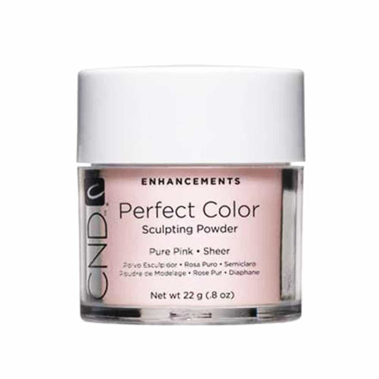 White Smoke CND P/C Sculpting Powder Pure Pink Sheer 0.8 oz/22g 03060