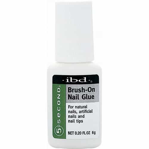 Lavender ibd 5 Second Brush-on Nail Glue 0.21 oz/6g 54006 527006